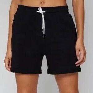 FOURLAPS Rush Black Shorts